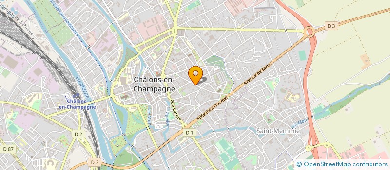 localisation de l'entreprise MONSIEUR JOSE MATHIEU à CHALONS-EN-CHAMPAGNE