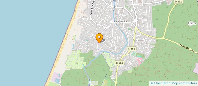 localisation de l'entreprise MONSIEUR JOSE MATIAS  CAPBRETON