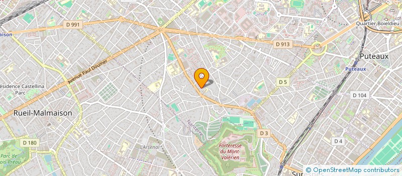 localisation de l'entreprise MONSIEUR JOSE MATOS DOS SANTOS  NANTERRE