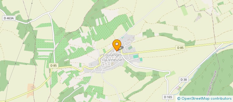 localisation de l'entreprise MONSIEUR JOSE MAURIN à COULANGES-LA-VINEUSE