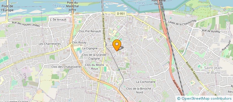 localisation de l'entreprise MONSIEUR JOSE MAVUNGO à ORLEANS