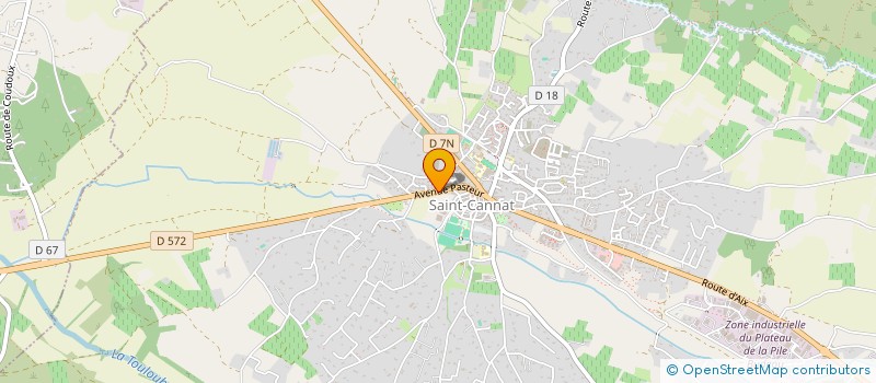 localisation de l'entreprise MONSIEUR JOSE MEIFFREN  SAINT-CANNAT