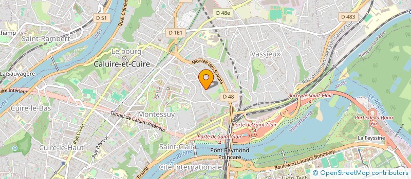 localisation de l'entreprise MONSIEUR JOSE MEJIAS à CALUIRE-ET-CUIRE