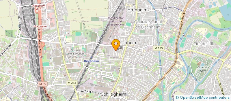 localisation de l'entreprise MONSIEUR JOSE MENDES à BISCHHEIM