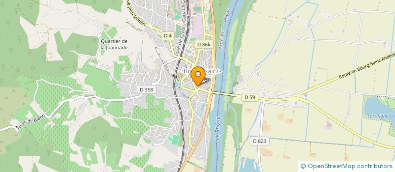 localisation de l'entreprise MONSIEUR JOSE MENDES DA ENCARNACAO à BOURG-SAINT-ANDEOL