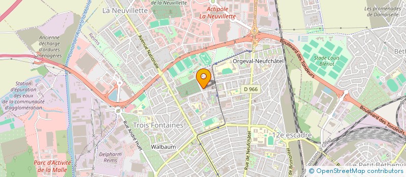 localisation de l'entreprise MONSIEUR JOSE MENU à REIMS