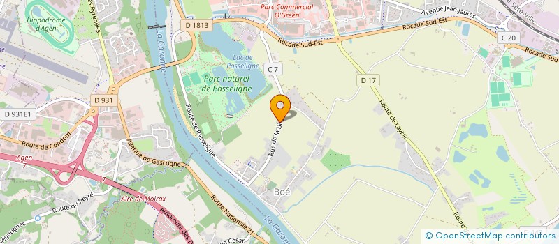 localisation de l'entreprise MONSIEUR JOSE MERLO SANCHEZ  BOE