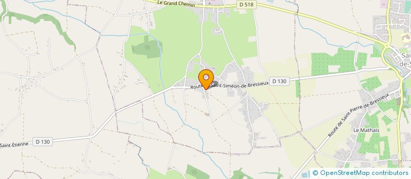 localisation de l'entreprise MONSIEUR JOSE MESSINA  BREZINS