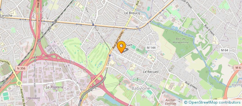 localisation de l'entreprise MONSIEUR JOSE-MICHEL LEFORT à VILLENEUVE-D'ASCQ