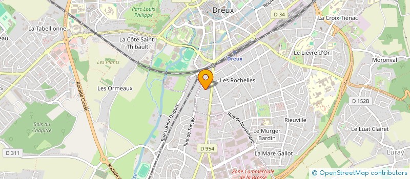 localisation de l'entreprise MONSIEUR JOSE MIGUEL ANDRADE VASQUEZ à DREUX