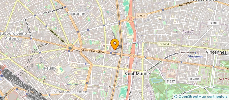 localisation de l'entreprise MONSIEUR JOSE MIGUEL BERMUDEZ CASTILLO  PARIS