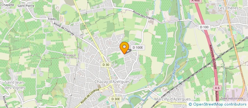 localisation de l'entreprise MONSIEUR JOSE-MIGUEL CORDERO  CHAZAY-D'AZERGUES