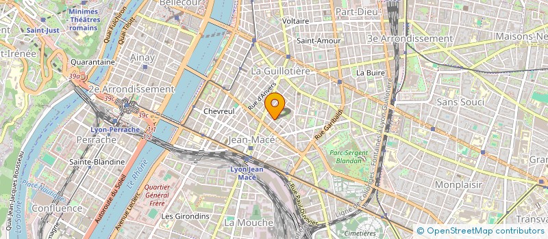 localisation de l'entreprise MONSIEUR JOSE MIGUEL LOZANO  LYON