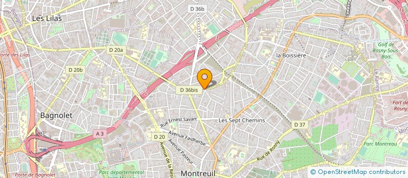 localisation de l'entreprise MONSIEUR JOSE MIGUEL TORRES RIBEIRO à MONTREUIL