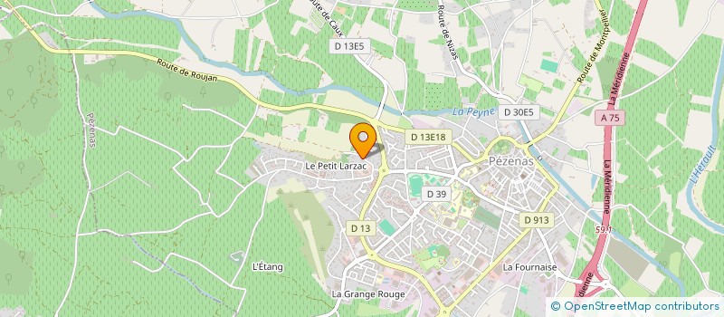 localisation de l'entreprise MONSIEUR JOSE MIRA MATEO à PEZENAS