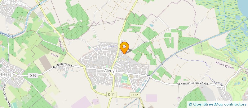 localisation de l'entreprise MONSIEUR JOSE MONEDERO  ALENYA