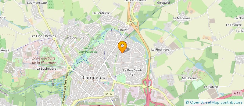 localisation de l'entreprise MONSIEUR JOSE MONTEIRO à CARQUEFOU
