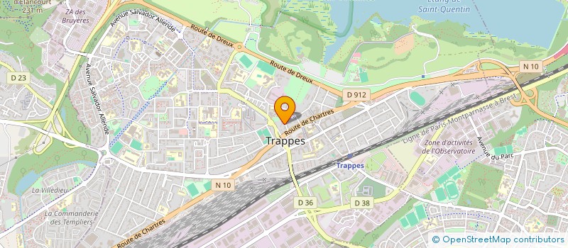 localisation de l'entreprise MONSIEUR JOSE MONTEIRO DA VEIGA  TRAPPES