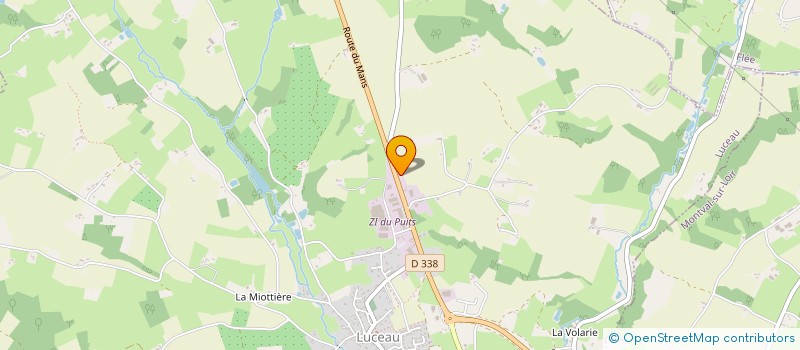 localisation de l'entreprise MONSIEUR JOSE MORAIS DIAS  LUCEAU