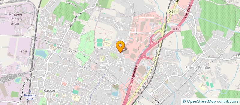 localisation de l'entreprise MONSIEUR JOSE MORAIS RIBEIRO  CARBON-BLANC