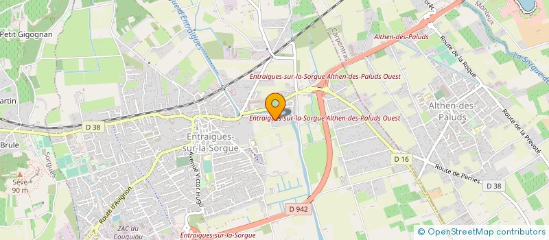 localisation de l'entreprise MONSIEUR JOSE MORALES à ENTRAIGUES-SUR-LA-SORGUE