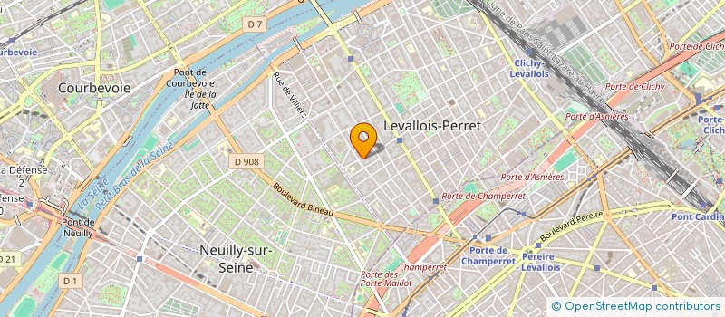 localisation de l'entreprise MONSIEUR JOSE MORENO PULIDO à LEVALLOIS-PERRET