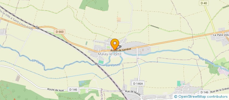 localisation de l'entreprise MONSIEUR JOSE MOTA  MALAY-LE-PETIT