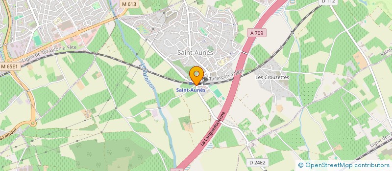 localisation de l'entreprise MONSIEUR JOSE MOTA VILARES à SAINT-AUNES