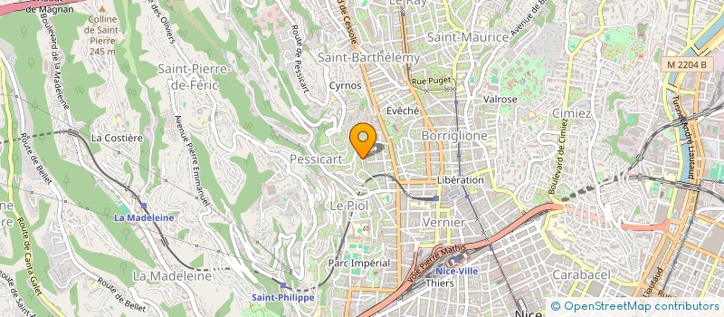 localisation de l'entreprise MONSIEUR JOSE MOUSON à NICE