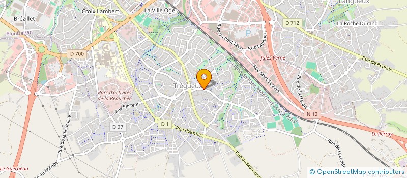 localisation de l'entreprise MONSIEUR JOSE MUCHERY à TREGUEUX