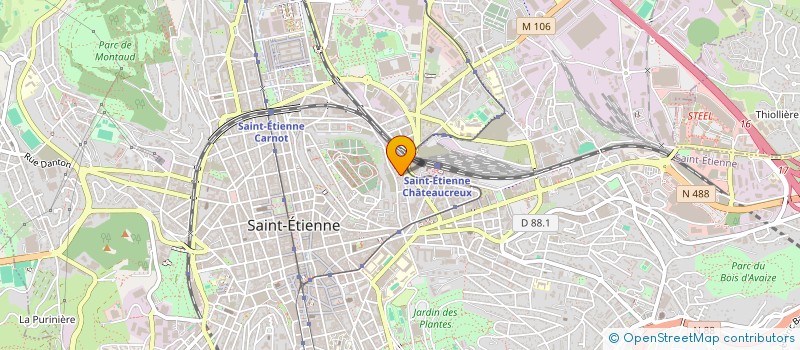 localisation de l'entreprise MONSIEUR JOSE MULASA  SAINT-ETIENNE