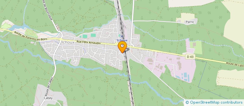 localisation de l'entreprise MONSIEUR JOSE MUNOZ  YCHOUX