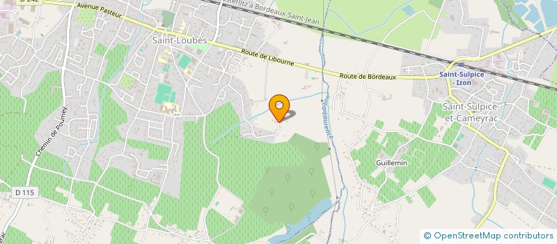 localisation de l'entreprise MONSIEUR JOSE MUNOZ à SAINT-LOUBES