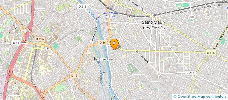 localisation de l'entreprise MONSIEUR JOSE MUNOZ BLANCO  SAINT-MAUR-DES-FOSSES