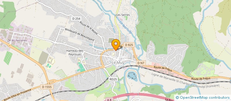 localisation de l'entreprise MONSIEUR JOSE MUNOZ-MUNOZ  LE MUY