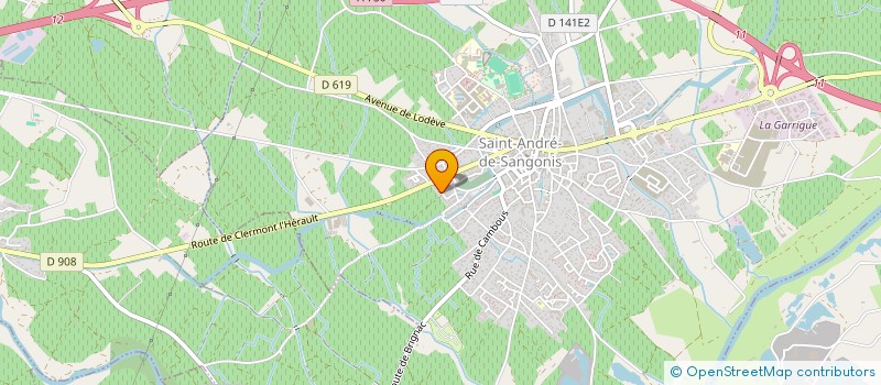 localisation de l'entreprise MONSIEUR JOSE NAVARRO  SAINT-ANDRE-DE-SANGONIS