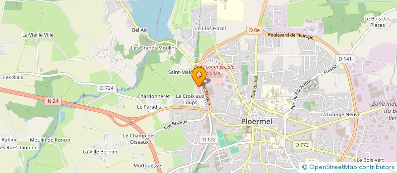 localisation de l'entreprise MONSIEUR JOSE NAVARRO à LOYAT