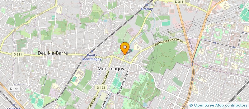 localisation de l'entreprise MONSIEUR JOSE NETO SALGADO  MONTMAGNY