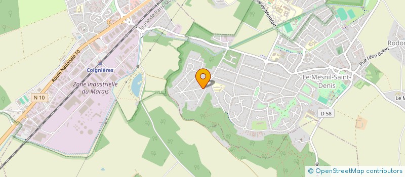 localisation de l'entreprise MONSIEUR JOSE NEVES-GUERRA  LE MESNIL-SAINT-DENIS