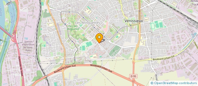 localisation de l'entreprise MONSIEUR JOSE NUNES ALVES DOS SANTOS  VENISSIEUX