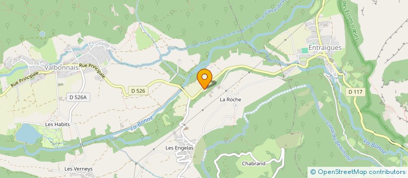 localisation de l'entreprise MONSIEUR JOSE NUNES LOPES  VALBONNAIS