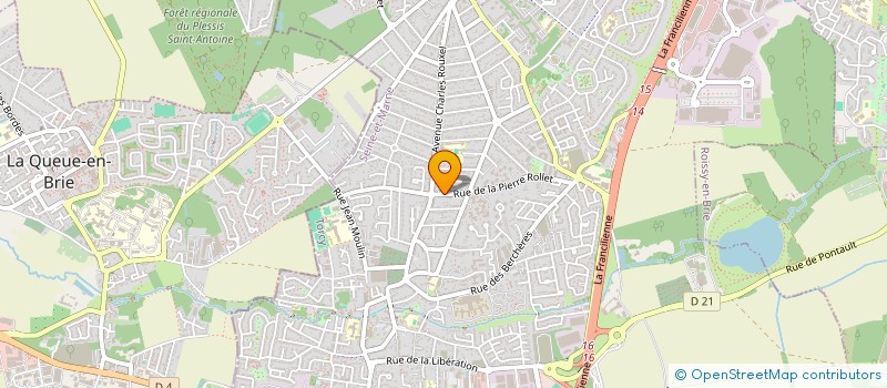 localisation de l'entreprise MONSIEUR JOSE OLIVEIRA à PONTAULT-COMBAULT