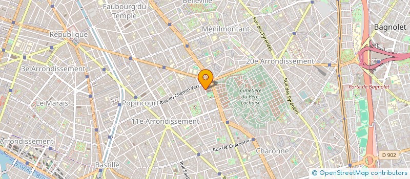 localisation de l'entreprise MONSIEUR JOSE OLIVEIRA DA SILVA  PARIS