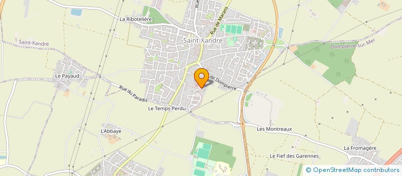 localisation de l'entreprise MONSIEUR JOSE OLIVET  SAINT-XANDRE