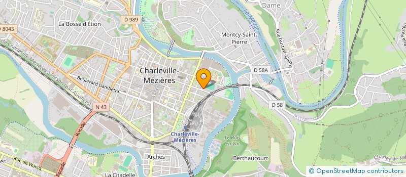 localisation de l'entreprise MONSIEUR JOSE OLIVIER à CHARLEVILLE-MEZIERES