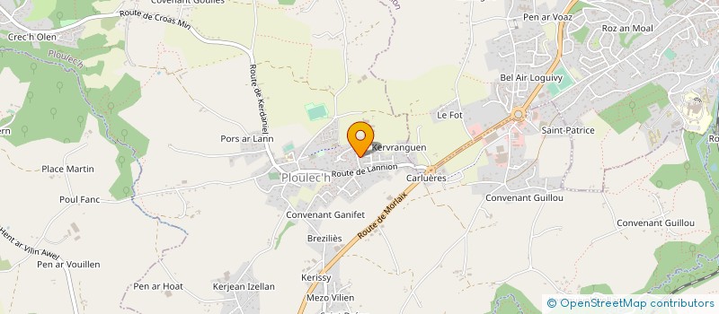 localisation de l'entreprise MONSIEUR JOSE OLIVIER  PLOULEC'H