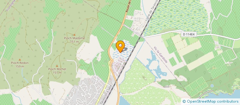 localisation de l'entreprise MONSIEUR JOSE OSSET à FRONTIGNAN