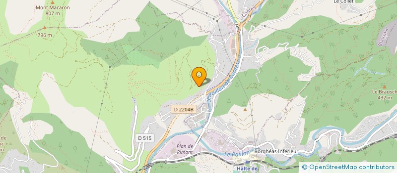 localisation de l'entreprise MONSIEUR JOSE PACINI  CANTARON