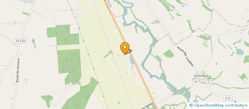 localisation de l'entreprise MONSIEUR JOSE PADUA  PAUILHAC