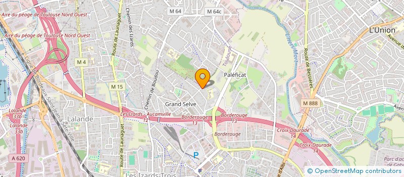 localisation de l'entreprise MONSIEUR JOSE PAEZ  TOULOUSE